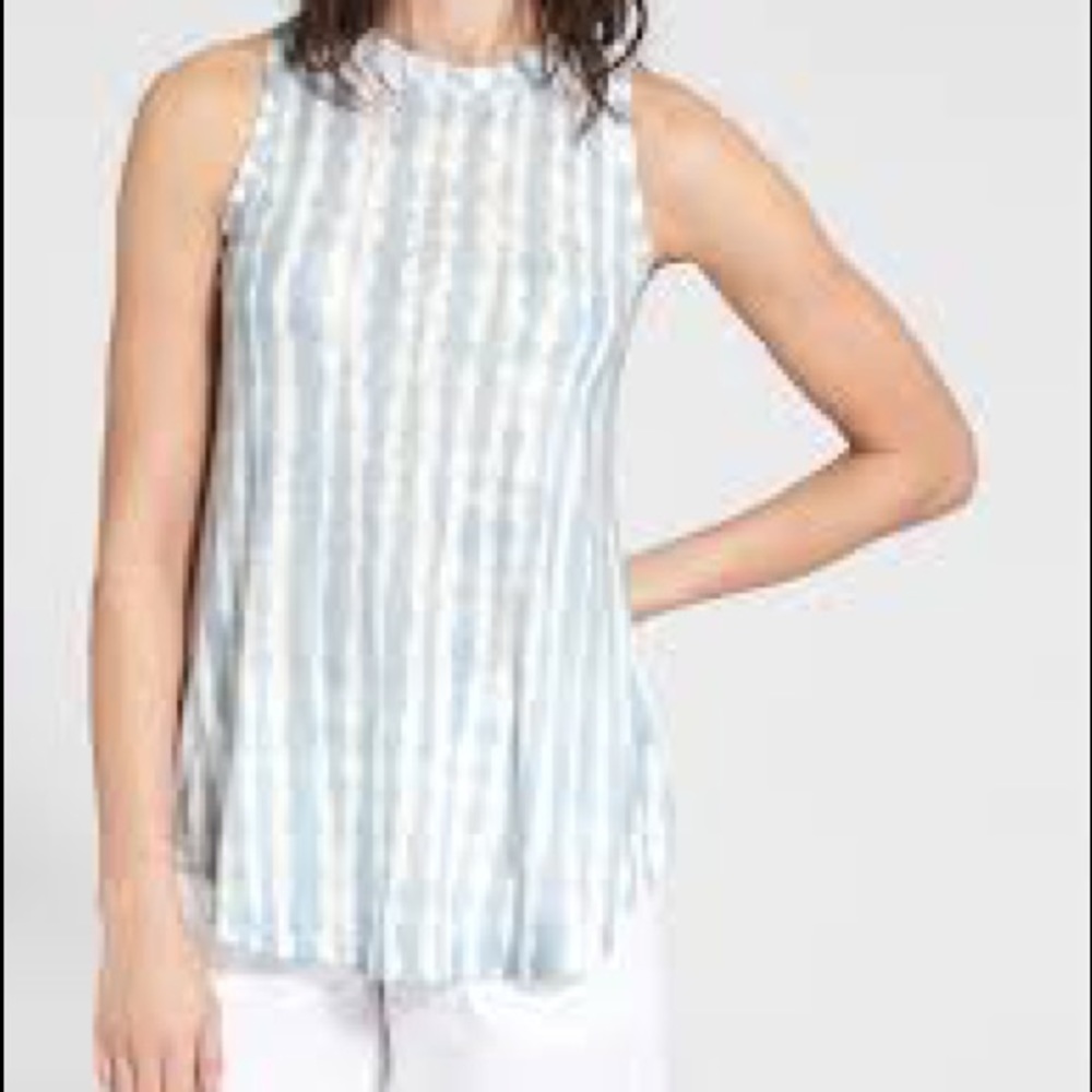 Athleta XL Breezy Print Tank NWT